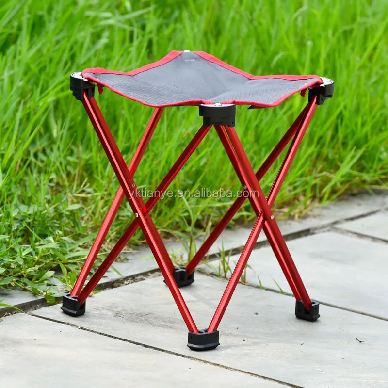 outdoor aluminum camping fishing lightweight folding stool