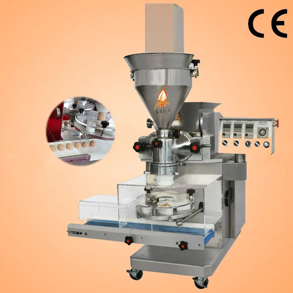 High Speed Mini Extruder Automatic Coxinha Encrusting Machine