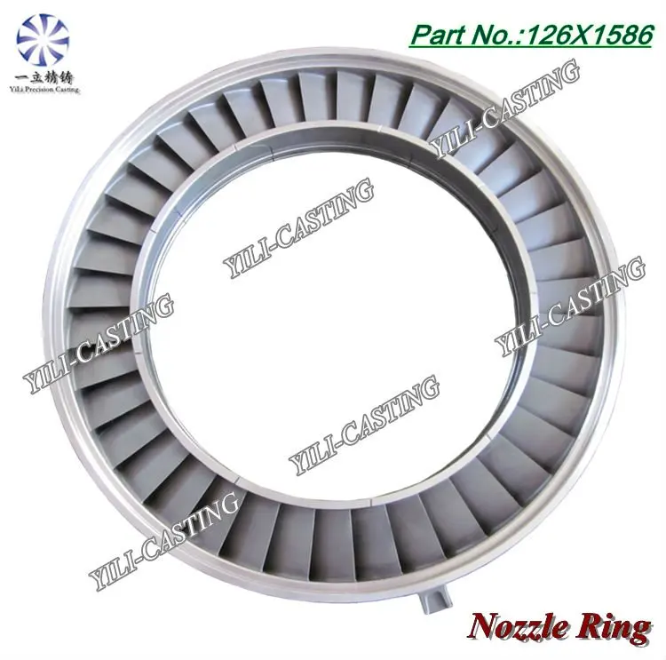 Superalloy nozzle ring used for yanmar marine diesel engines