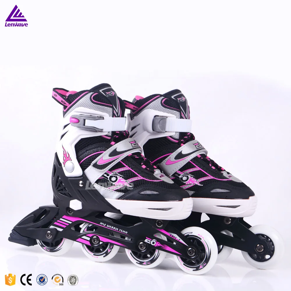 
Lenwave brand professional high strongth 4 wheels skate shoes 