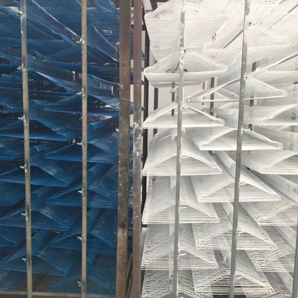 Lavinia Laundry Galvanized Metal White Clothes Wire Hanger