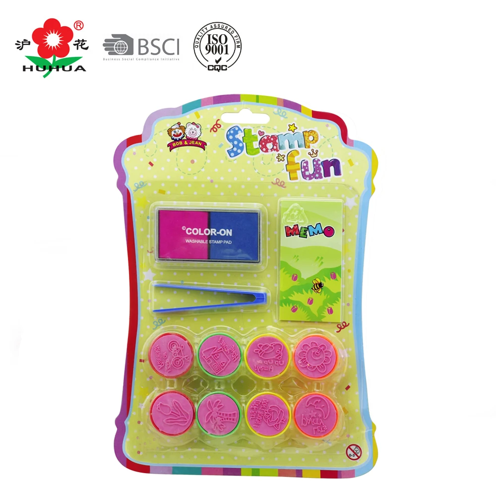 Дети Stamp Set ПВХ штамп набор