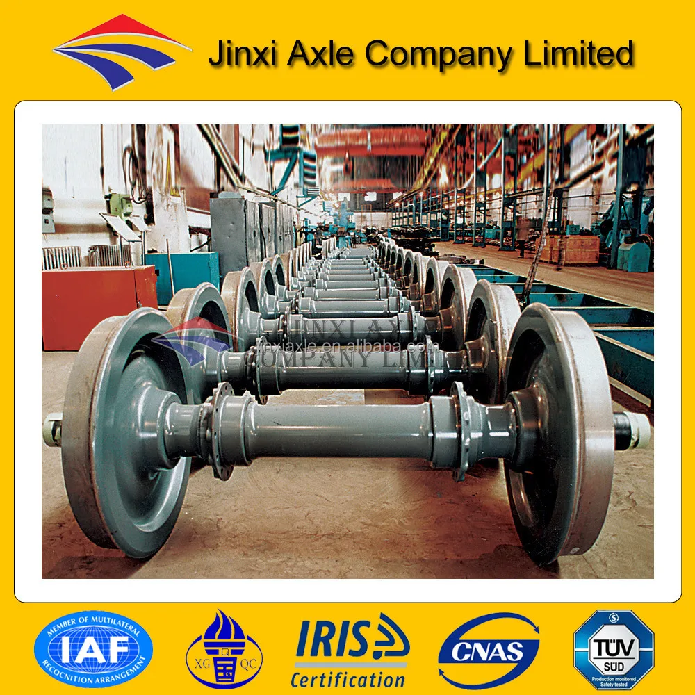 Korea passenger coach wheelset