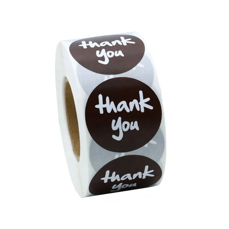Chinese Wholesale Thank You Label Sticker