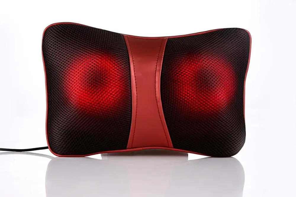 
Memory Foam Travel Heating on Neck Waist and back Massage cushion pillow 