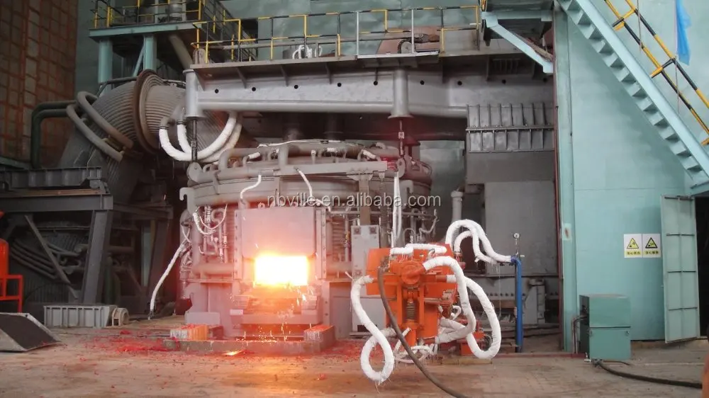 
 Электродуговая печь типа EBT 100T, дугоплавильная печь, промышленная печь  