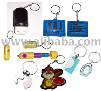 
promotional plastic Key Chain 
