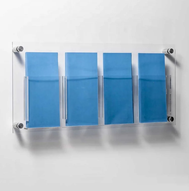 High quality acrylic menu stand/A4 Acrylic Poster Menu Holder wholesale