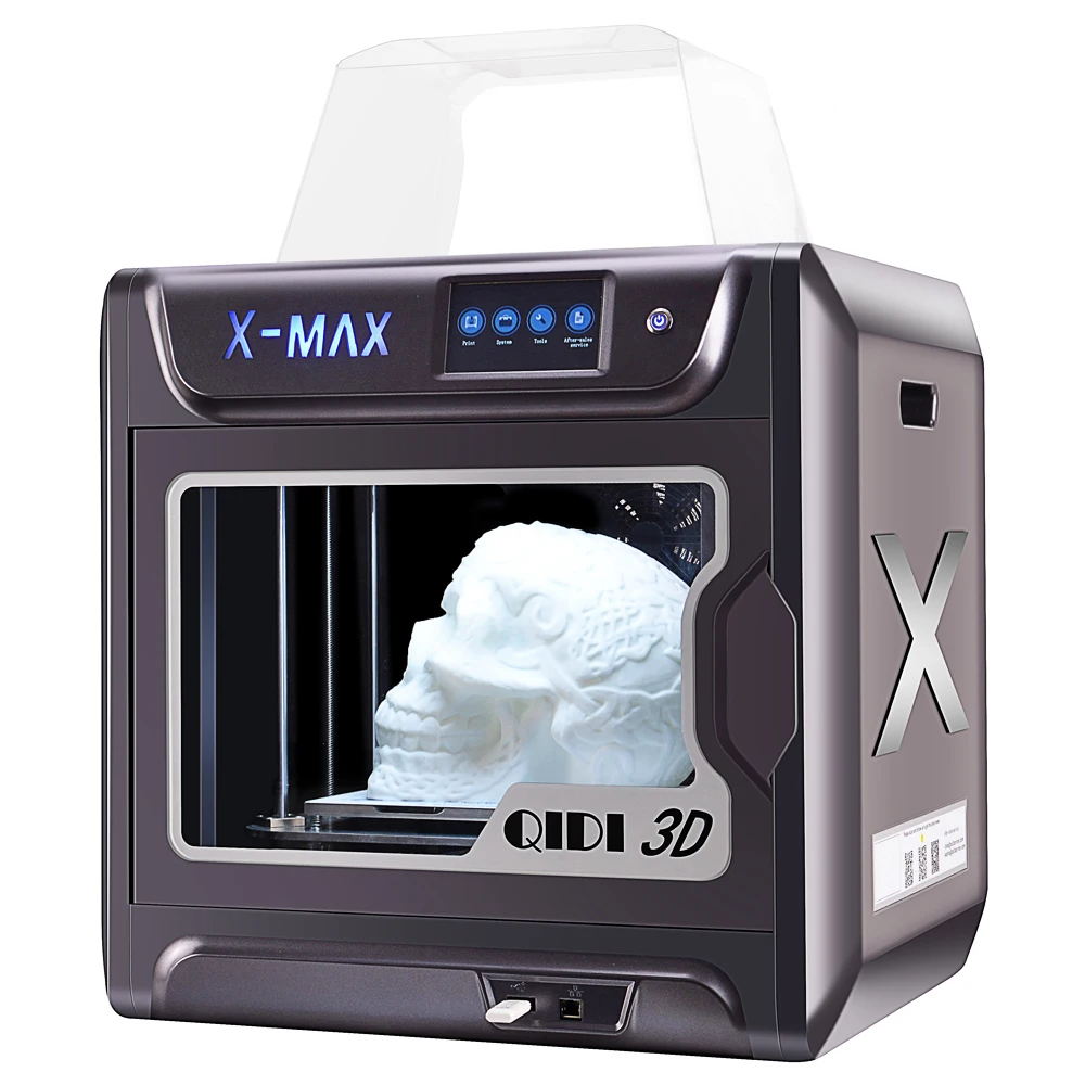 
QIDI TECH Large Size Intelligent Industrial Grade 3D Printer New Model:X max,5 Inch Touchscreen,WiFi Function,High Precision 