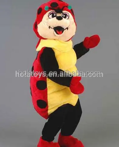 Hola insect mascot costume/ladybug mascot costume for sale