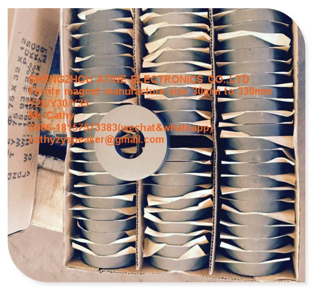 Speaker Parts Ferrite Ring Magnet