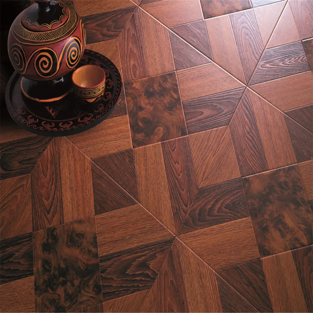 Top quality Modern Technology Bedroom decoration wood hdf parquet floor