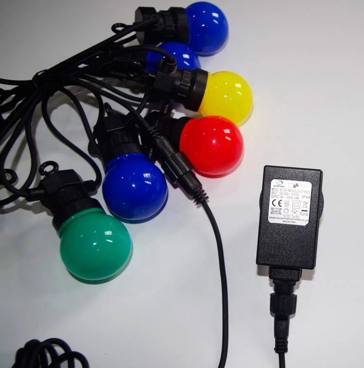 Rgb G50 Festoon Belt Party String Colorful Festoon Lighting 100m Christmas Lights