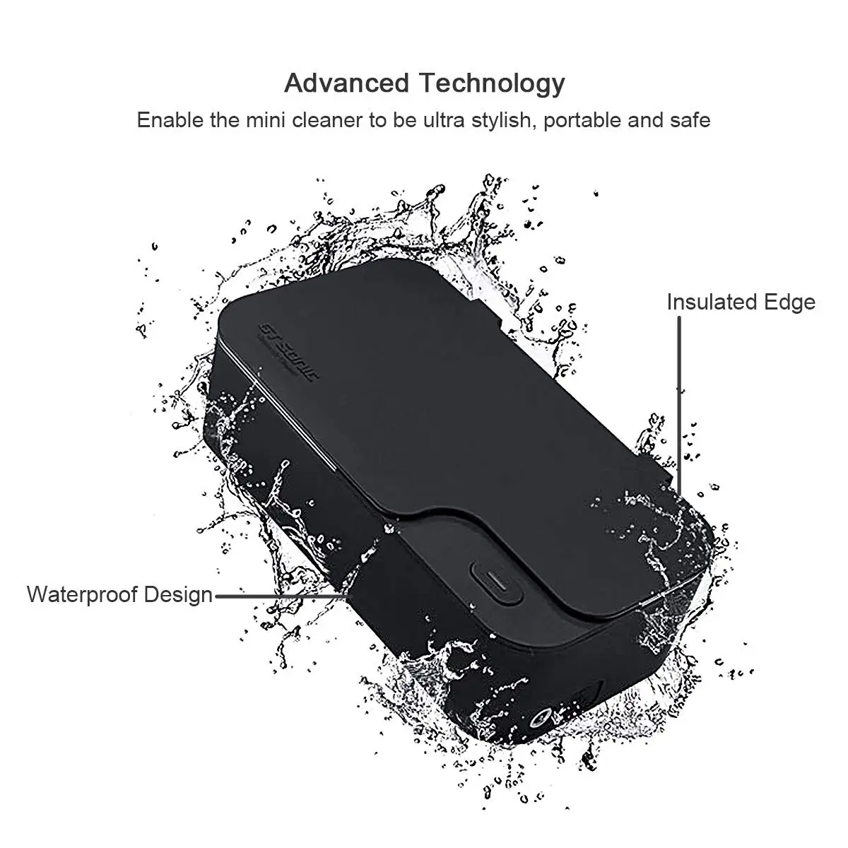 Fashion new design mini portable hot selling ultrasonic cleaner for eyeglasses jewelry