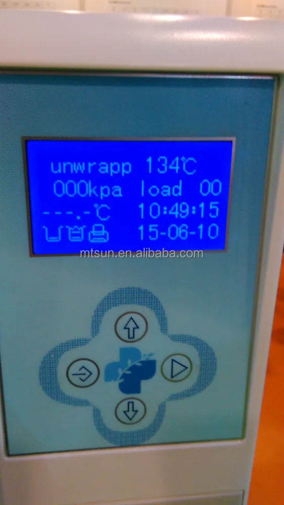 MINGTAI SUN AUTOCLAVE B CLASS DENTAL STERILIZER LCD DISPALY