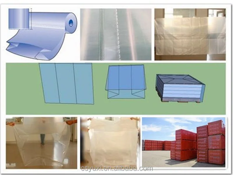 Transparent Plastic Pallet Packaging Cover Sheet