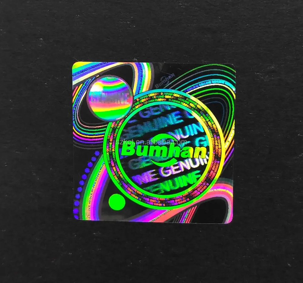 
Good Quality Laser UV Anti-fake Shipping Label Barcode Hologram Sticker 3d Label 