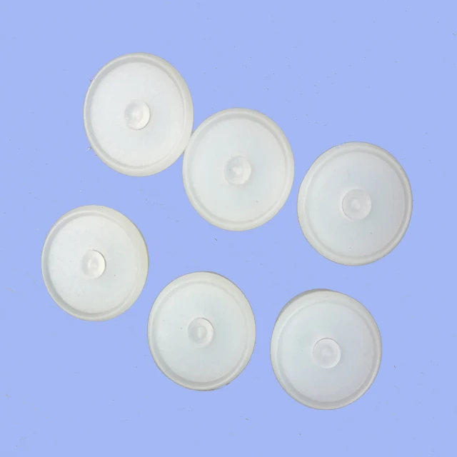 Custom remote translucent button rubber push button silicone single button