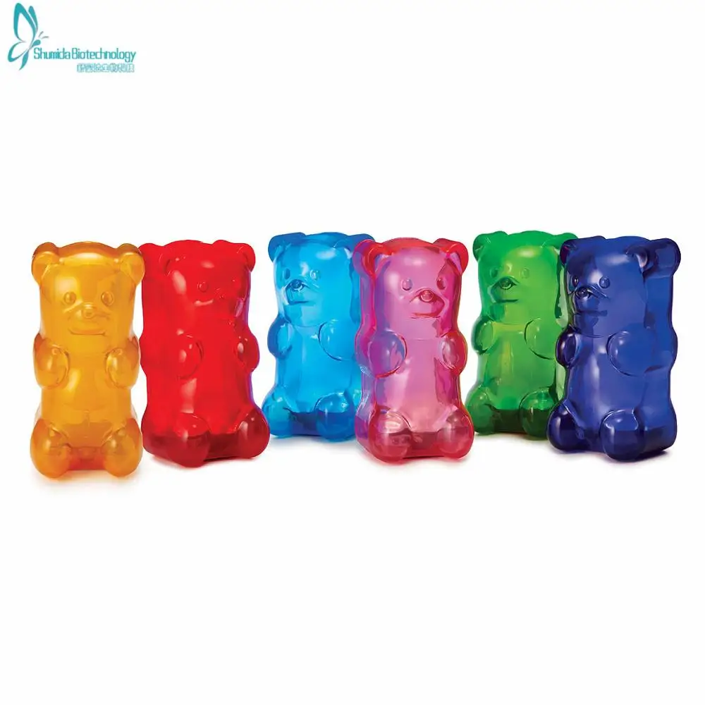 Oem private label custom gummy bear packaging gummy vitamins