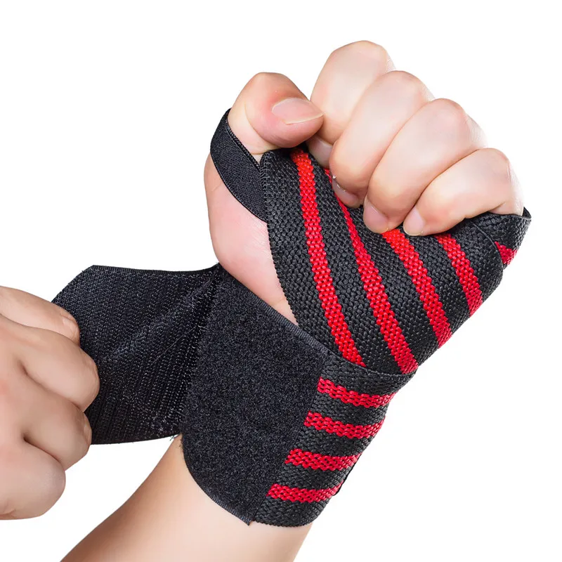 HYL-2633 custom weight lifting gloves with wrist wraps for gym training