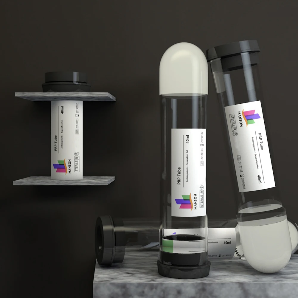 Blood Collection Acd Gel Set Vacuum Tube for PRP Gel