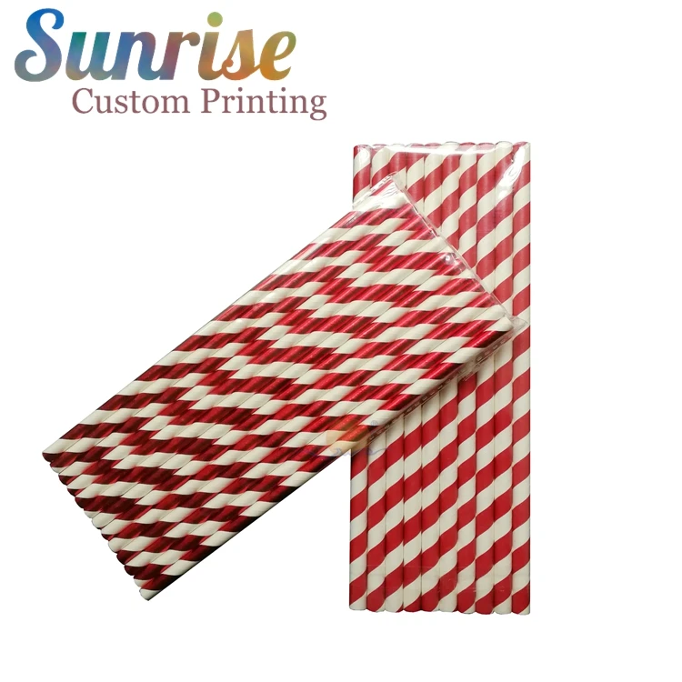 Wholesale Colorful Paper Coffee Cups Straw Food Grade Material Plastic Straw