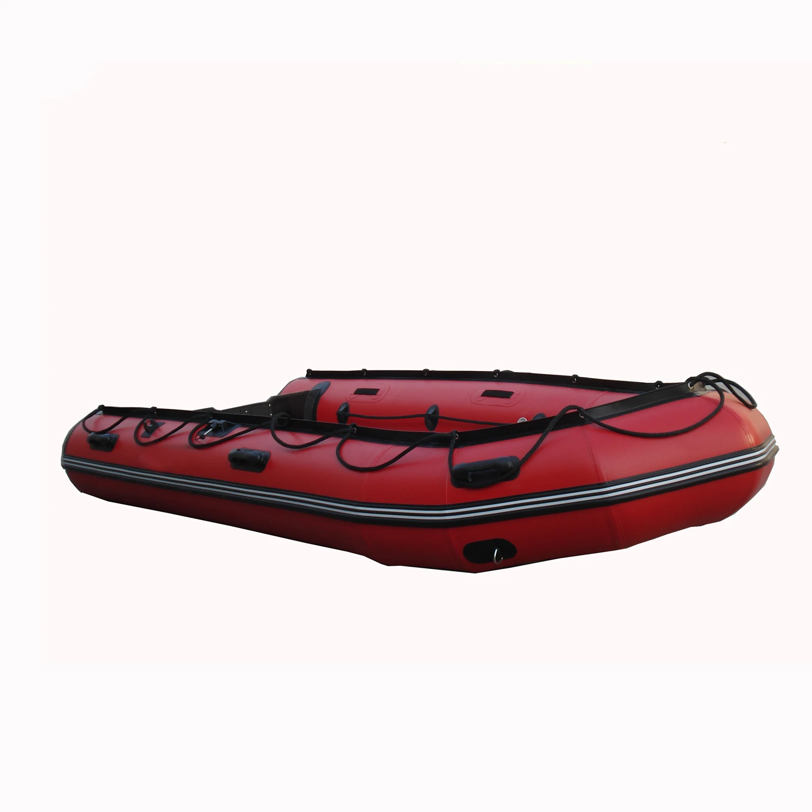 Liya 2-6.5m rubber dinghy foldable inflatable boat with aluminum floor