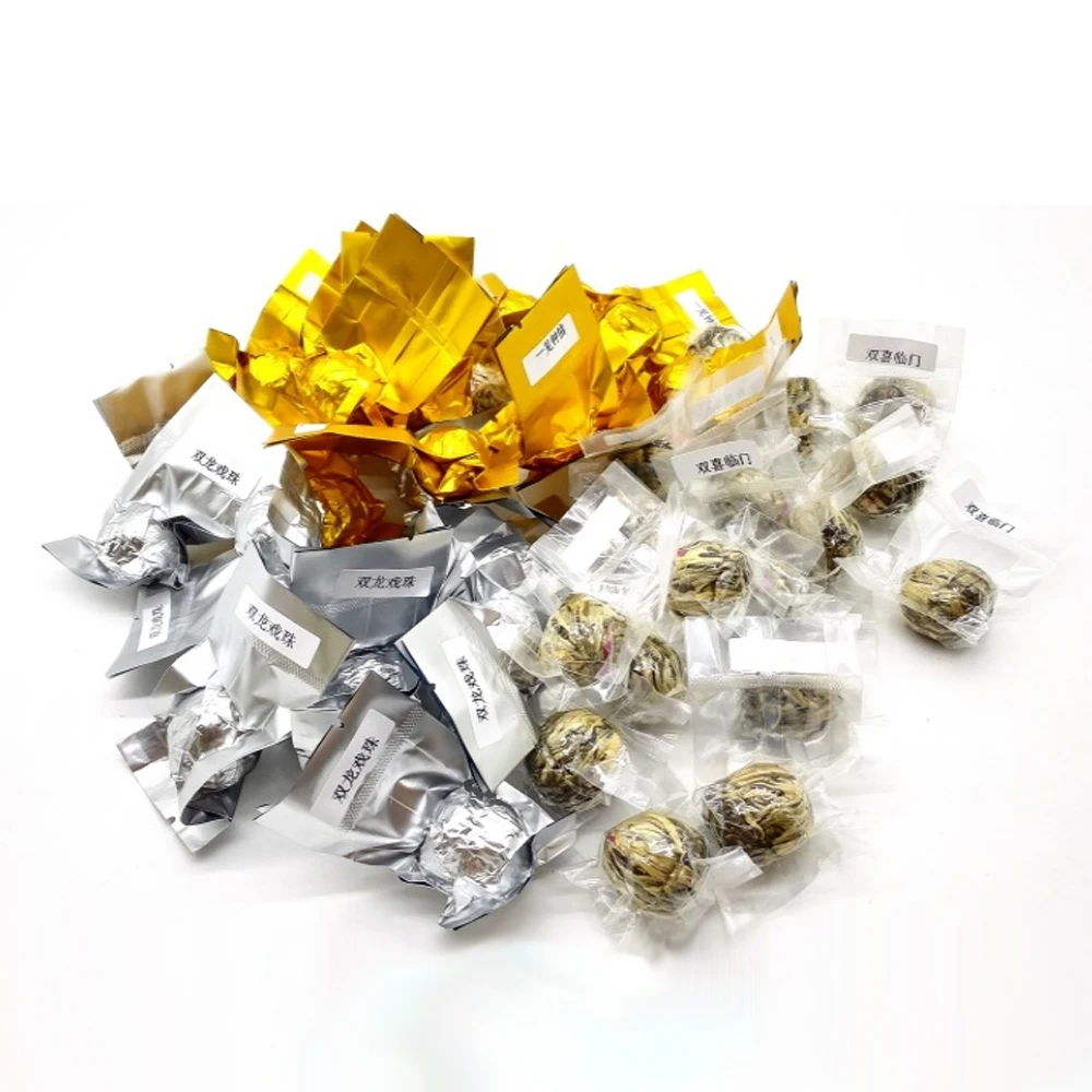 
Wholesale Gift Packing Organic Flower Tea Beautiful Blooming Bulk Tea Balls 