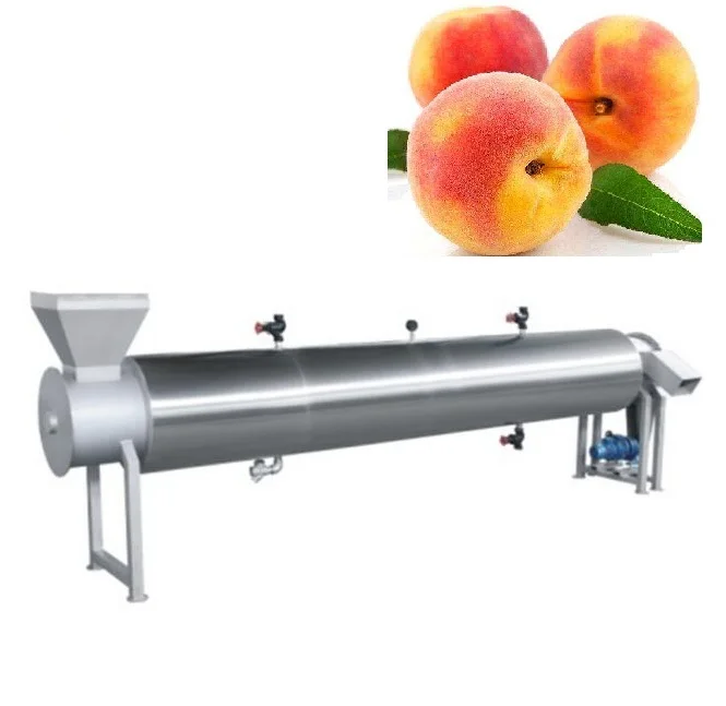 Factory price  plum peach jam paste juice making machine processing plant production line