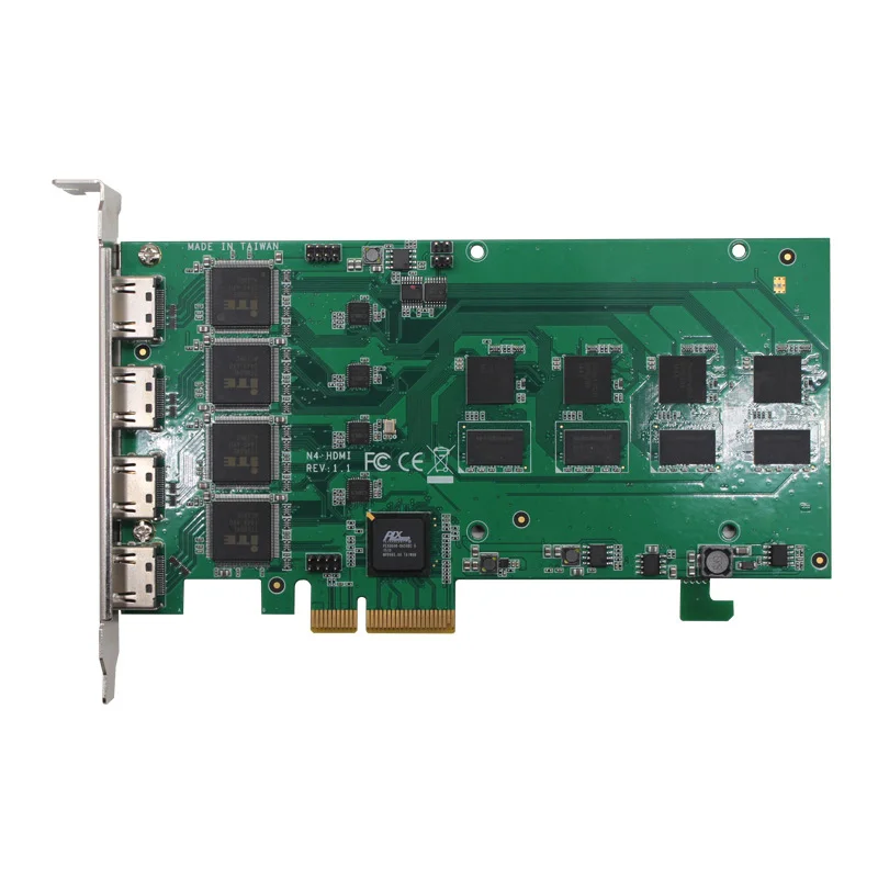 4 channel HDM I pcie vmix streaming video capture card