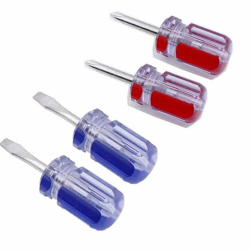 Dual Purpose Short Distance Screwdriver Set Phillips and Slotted Screw Driver Mini Screwdriver Hand Tools