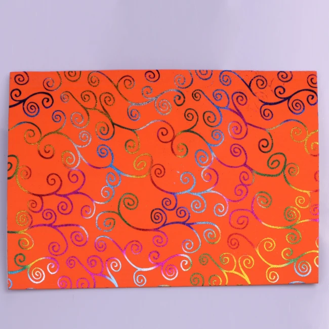 
Oushang printed glitter eva foam 