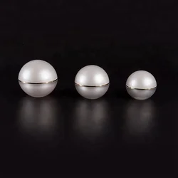 20ml 30g Ball Jar  for eye cream moisture boost Cosmetic packaging 15ml lip mask container 50g jar for Overnight Mask