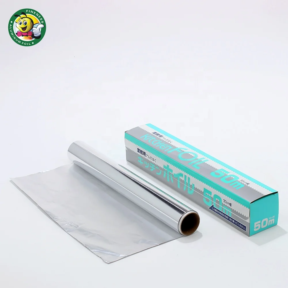 Disposable Aluminum Foil Food Roll for Kitchen Use