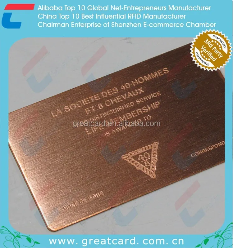 
Customized Special Die Cut Rose Golden Plate Metal Crafts 