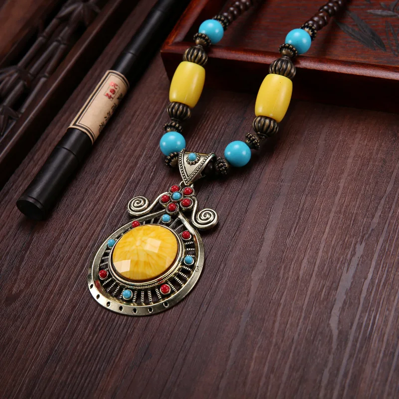 wholesale antique ethnic necklace jewelry