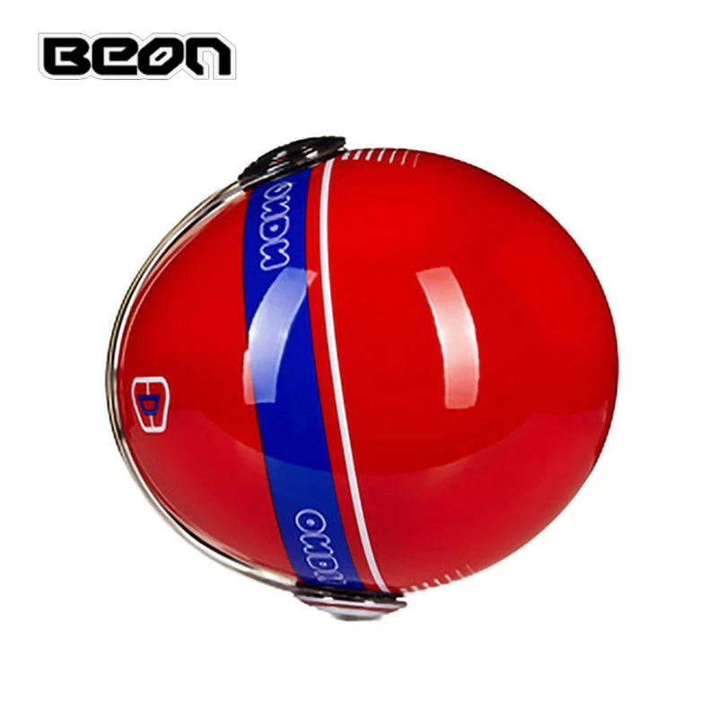 BEON bright red Nano ece approved half helmet   ebike helmet electric scooter helmets