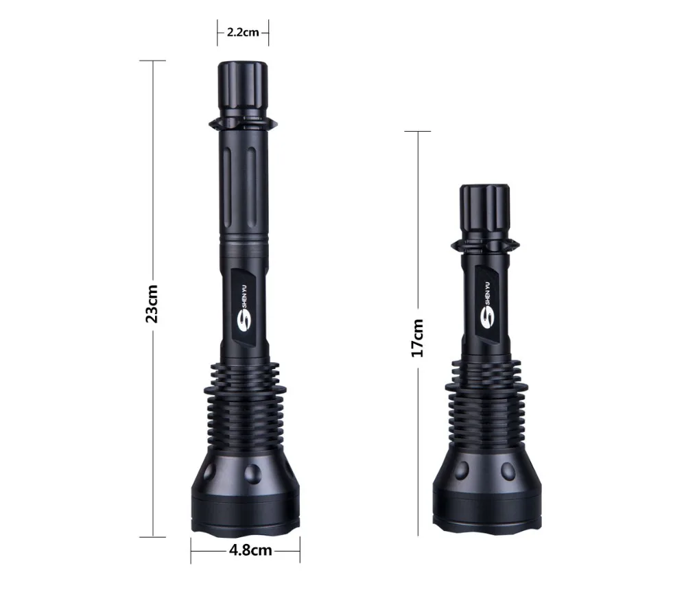 6000 Lumen 5-Mode Tactical Torch Led Flashlight For Hunting