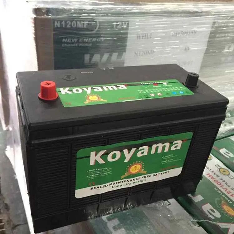 China top ten selling products din 75ah mf starting din auto battery