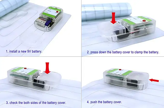 
Christmas tree protection pet scat mat for dogs and cats electronic pet training shock mat upgraded high quality version 