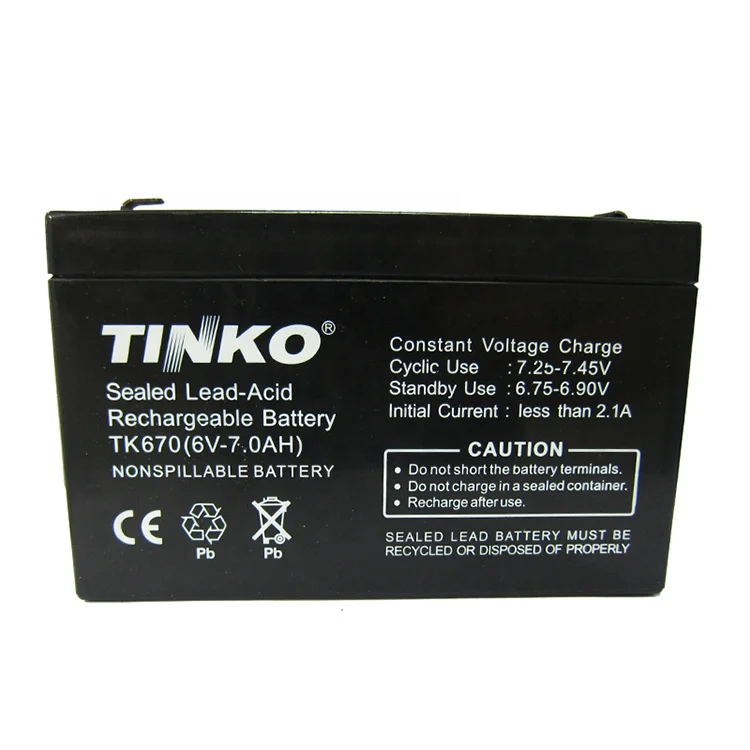 Wholesale Best Price 6v 7.0ah Sealed Lead Acid Battery