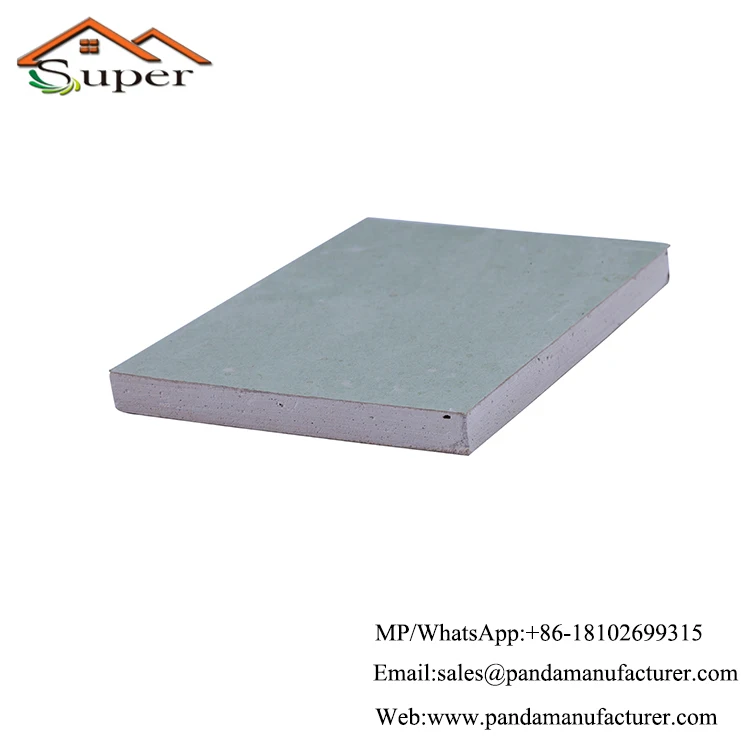 Gypsum Board Standard Size Fireproof Ceiling Board Manufacturer Gypsum Plasterboard