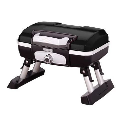 Portable Steel one Burner BBQ Gas Grill with for Camping Use
