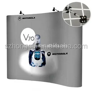 magnetic pop up backdrop display banner stand