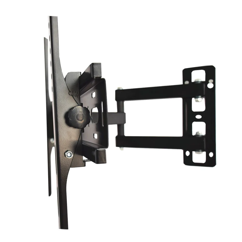 
New design articulating 15 degrees tilted swivel full motion LCD LED PLASMA TV bracket wall mount for 26