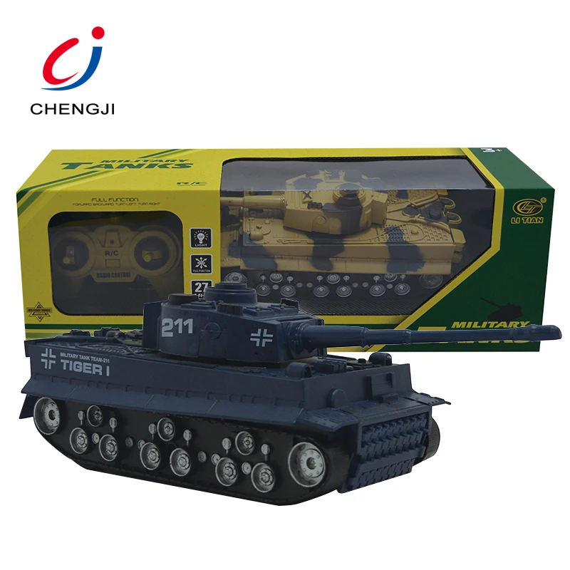 Chengji cheap rc tanks 27MHz 1:32 scale model military mini toy tank rc