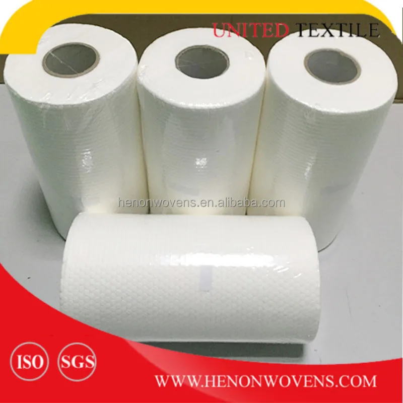 wood pulp fiber industrial spunlace cellulose nonwoven