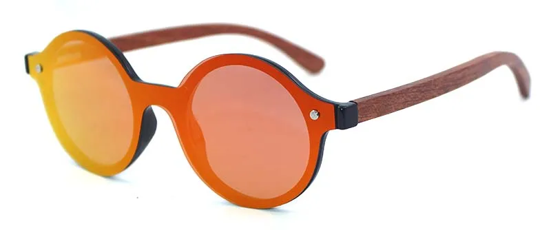 High quality dropshipping new trend product plastic pc wooden sunglasses with case