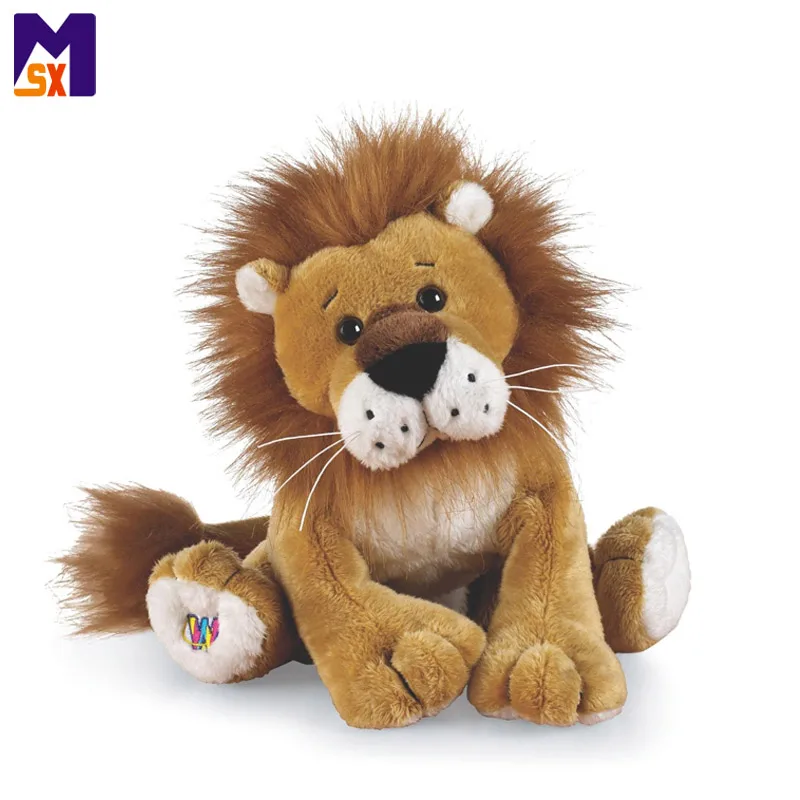 2018 Promotional plush lion custom animal soft toys stuffed lion