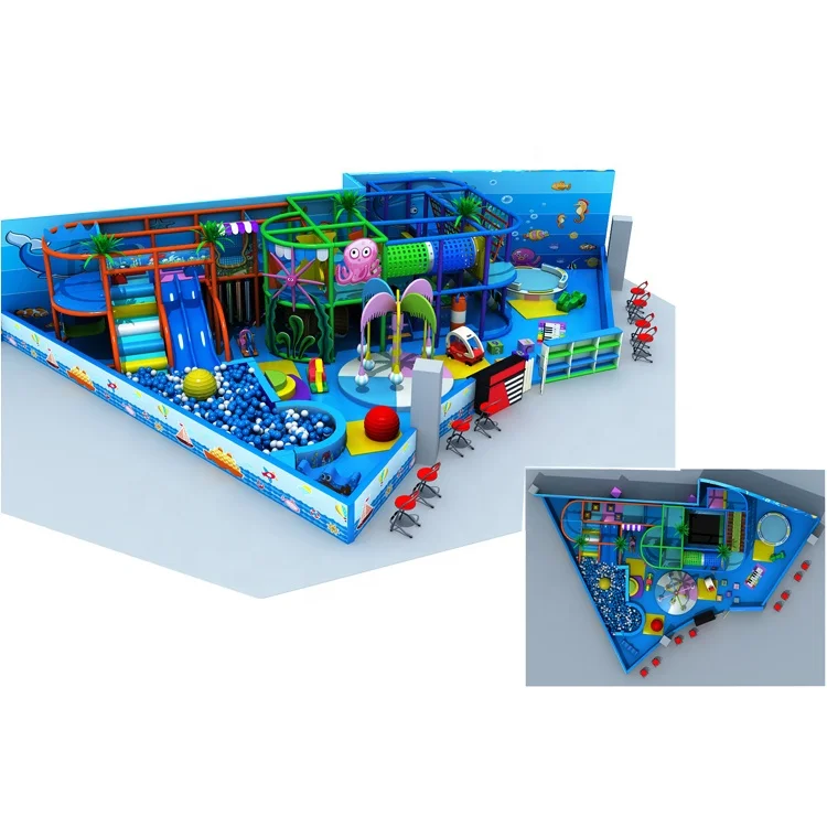 Customized cheap children commercial residential kids games indoor playground equipment with PVC sofe sponge and roel play